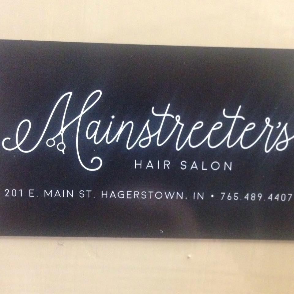 Mainstreeter's Hair Salon 201 E Main St, Hagerstown Indiana 47346