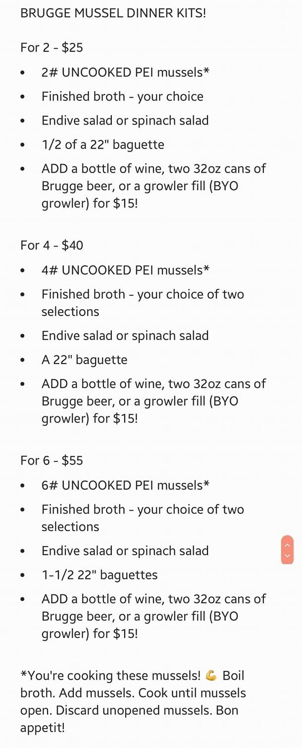 Brugge Brasserie 1011 E Westfield Blvd, Indianapolis