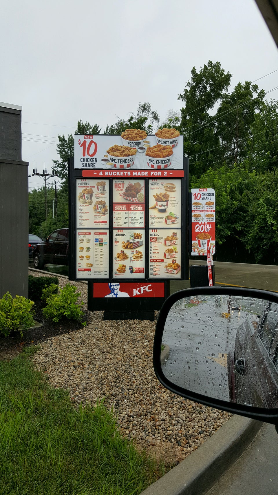 KFC Menu