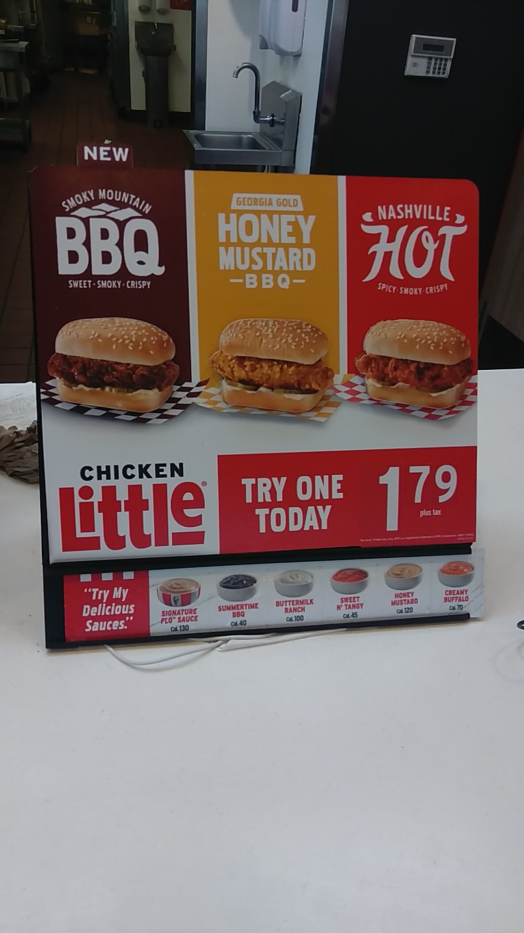 KFC Menu