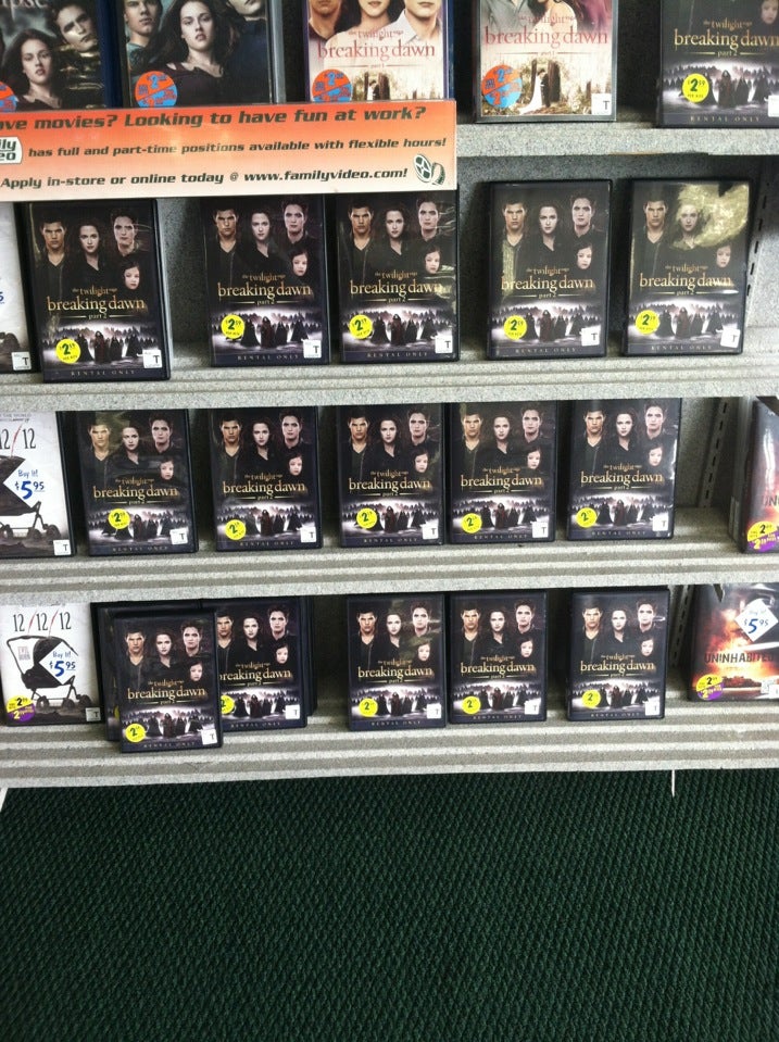 Family Video 1505 Lincolnway, La Porte
