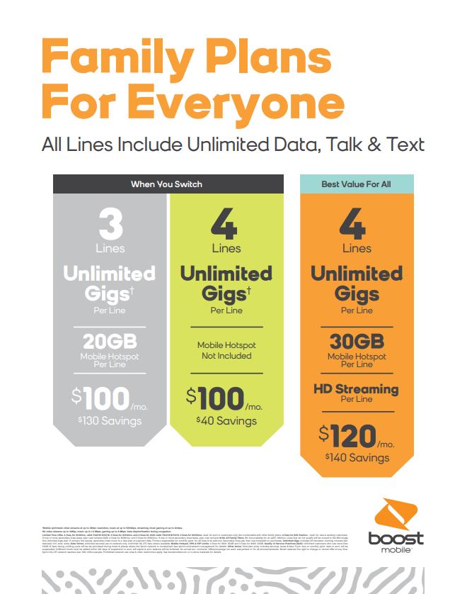 Boost Mobile 113 S Memorial Dr, New Castle