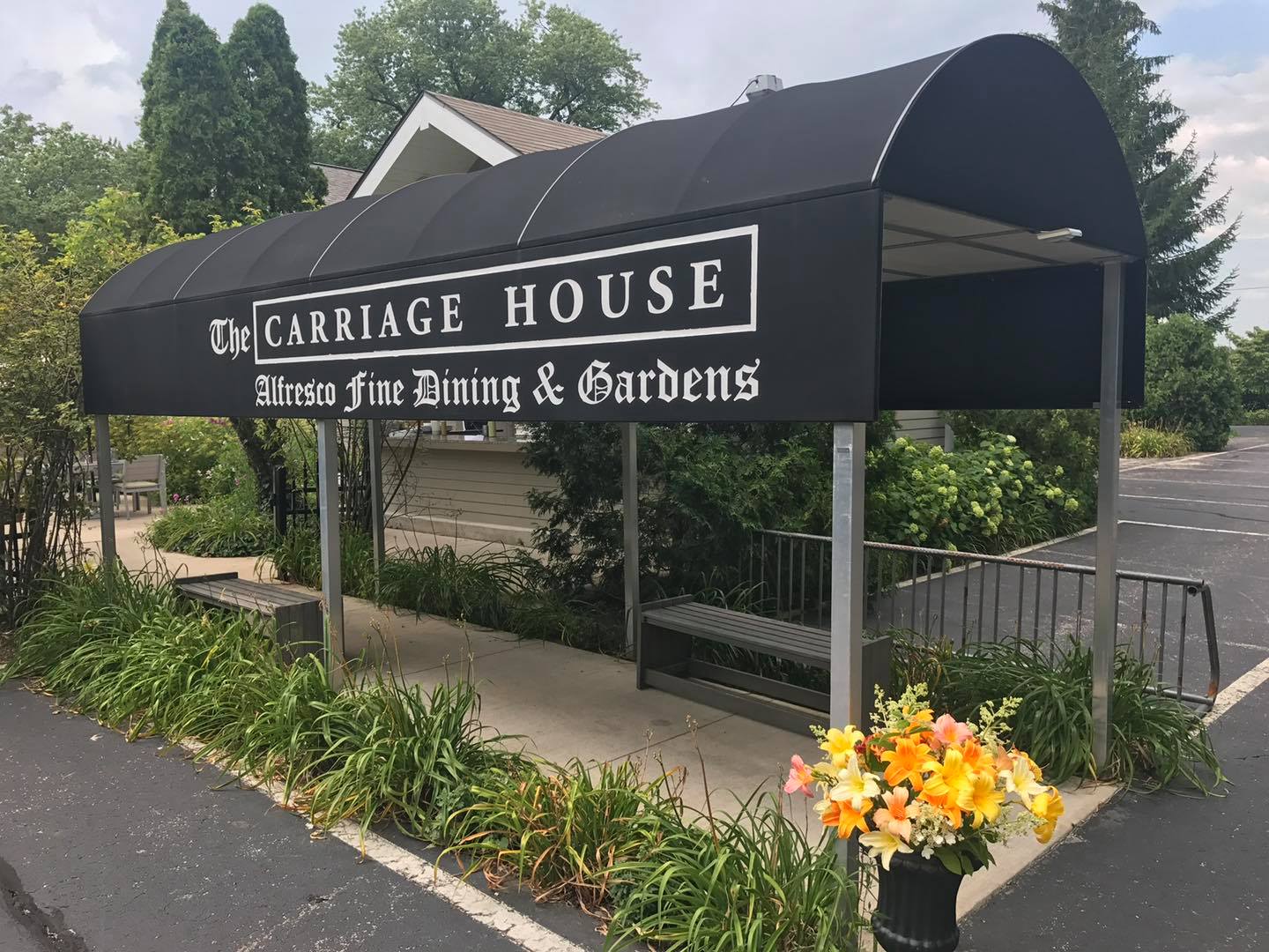 The Carriage House Dining Room & Gardens 24460 Adams Rd, South Bend