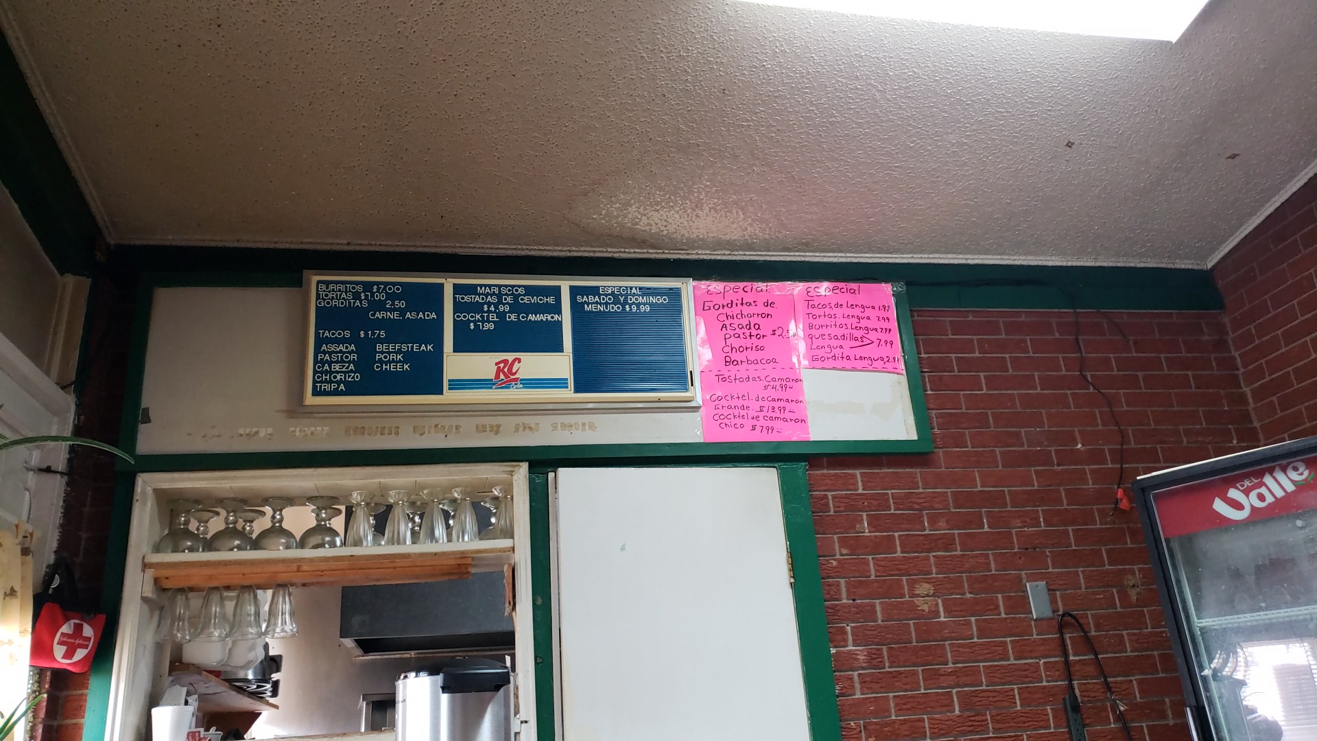 Juquila Tacos Menu