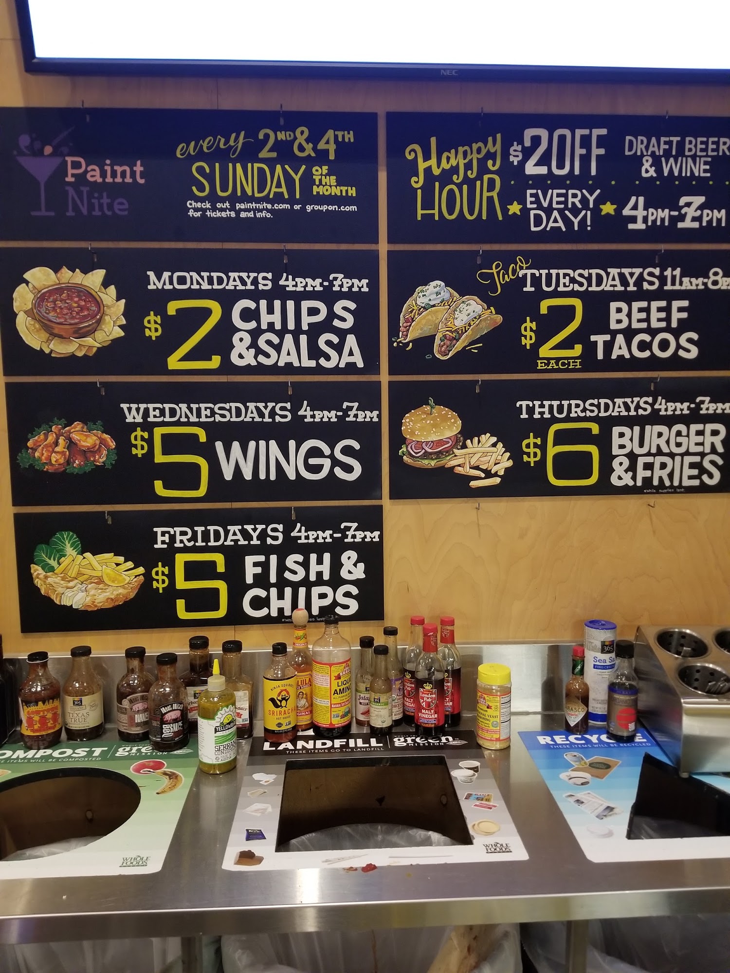 Lone Elm Taproom Menu