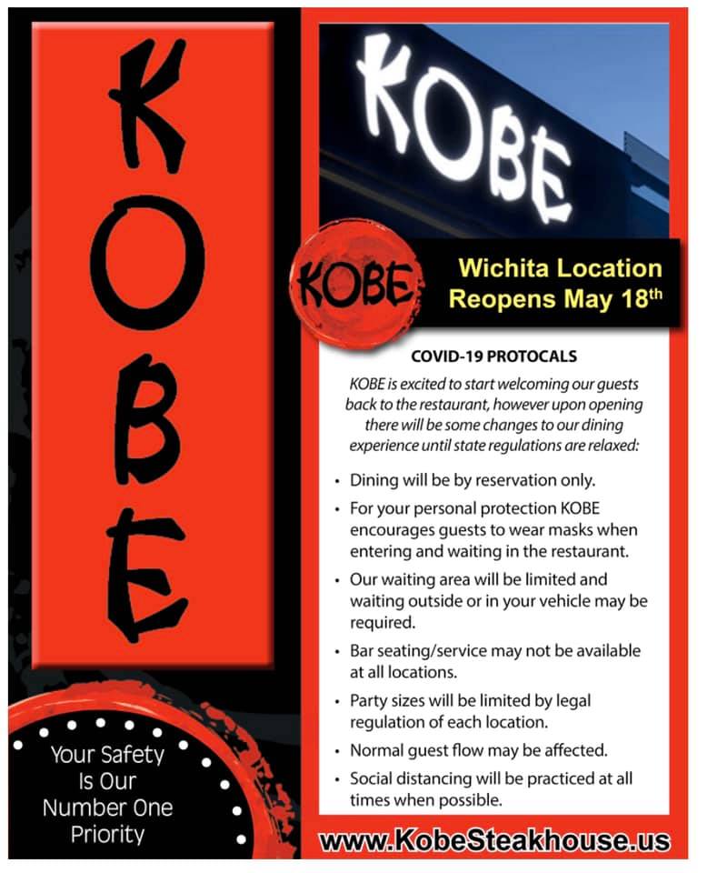 Kobe Steak House of Japan 8760 W 21st St, Wichita
