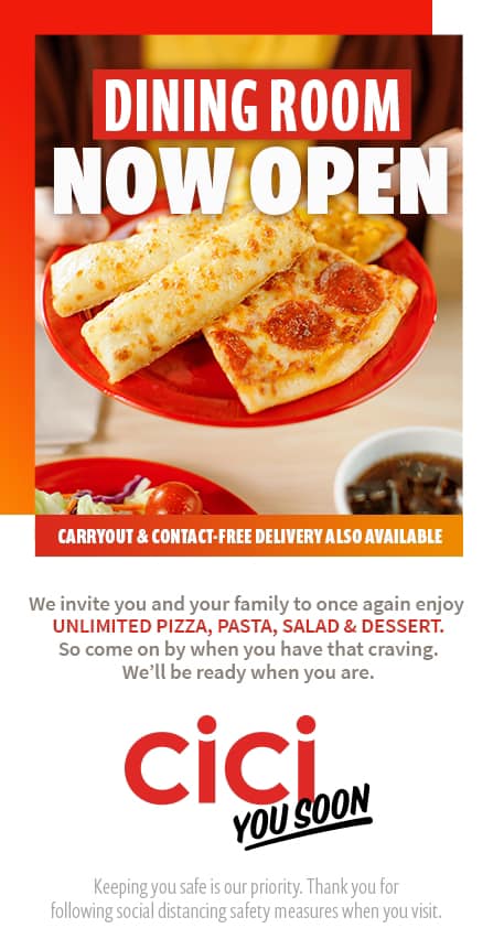 Cicis Pizza 8320 W Central Ave, Wichita