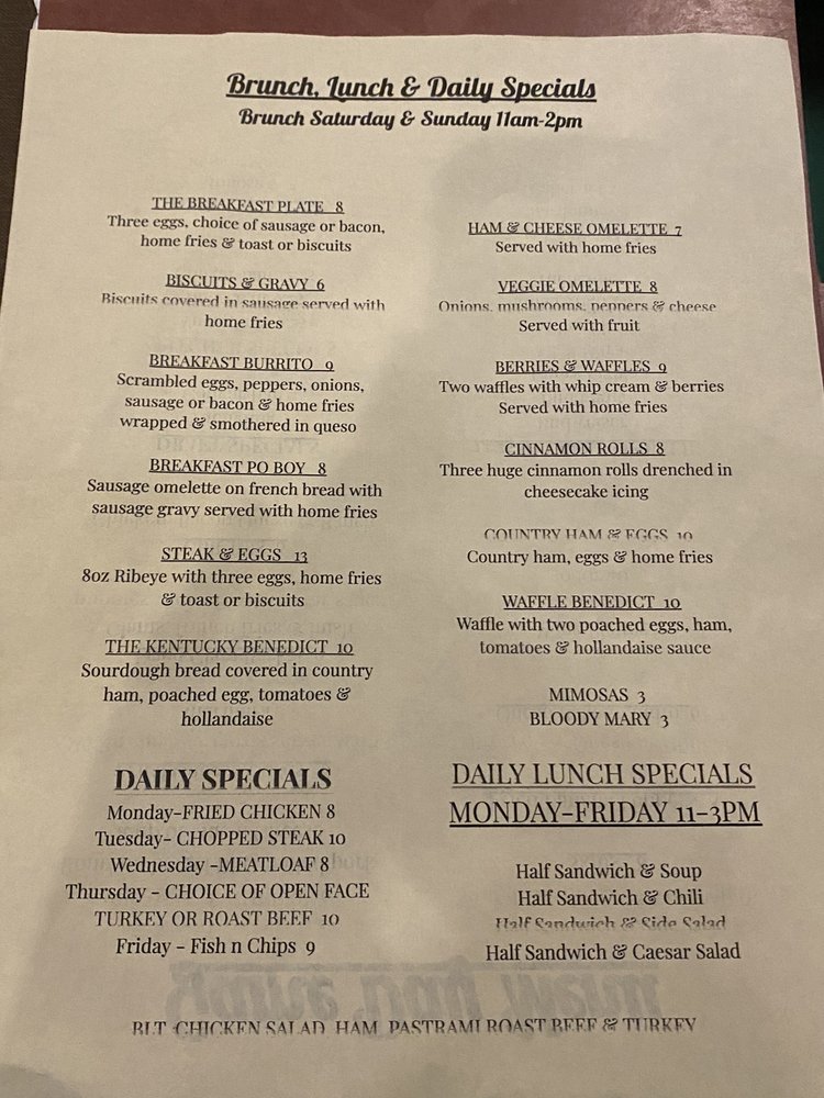 Lexington, KY Restaurants Open for Takeout, Curbside Service and/or