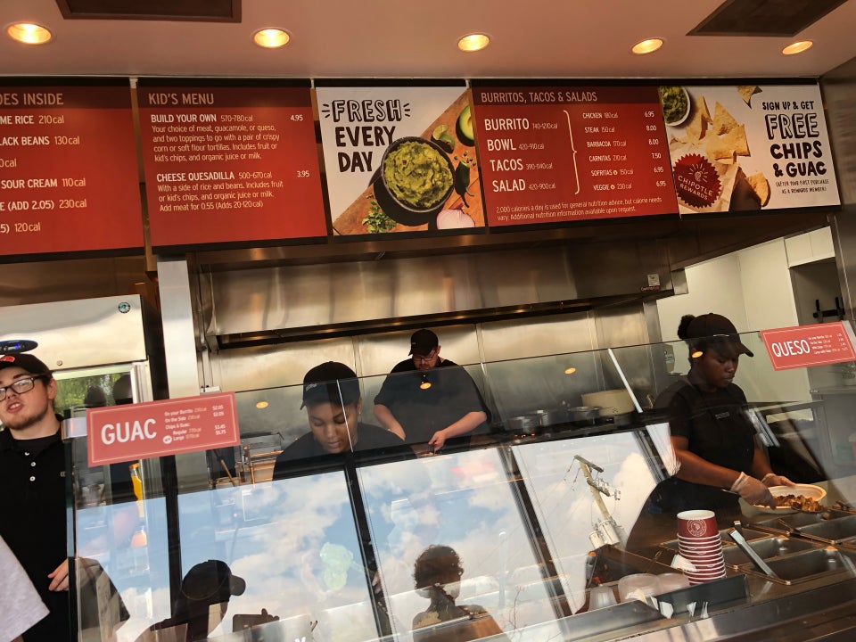 Chipotle Mexican Grill 2905 Richmond Rd, Lexington