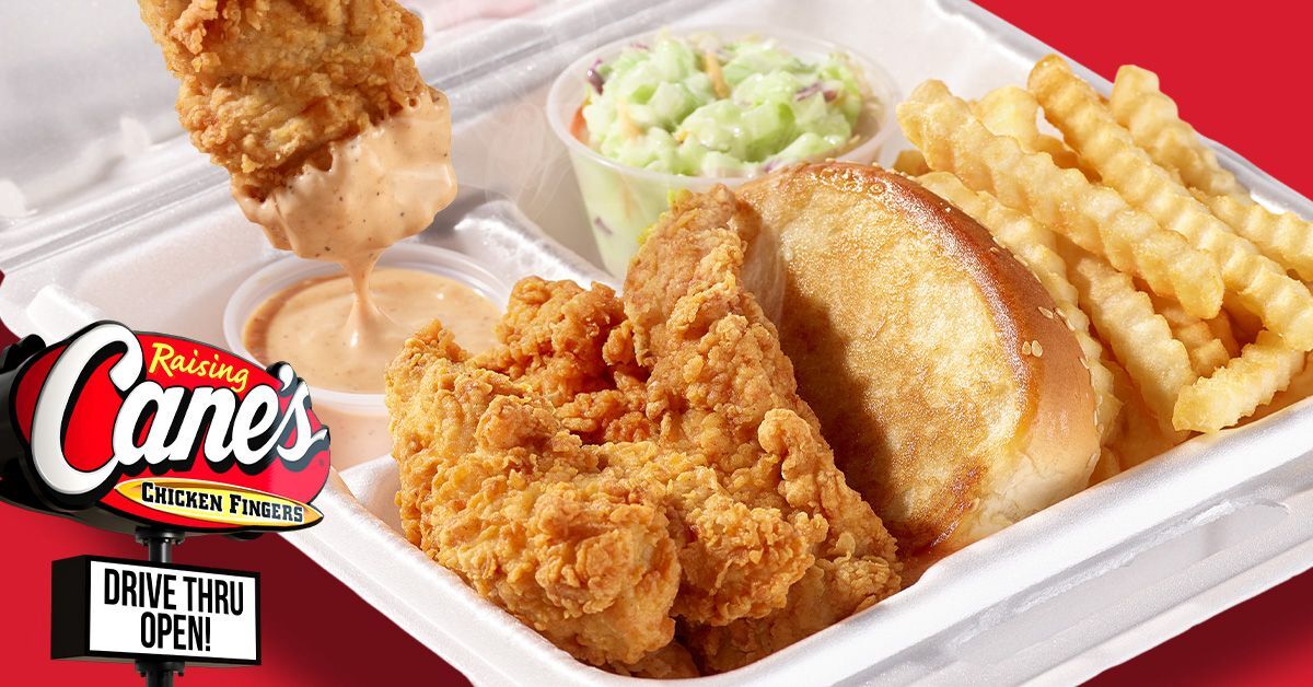 Raising Cane's Chicken Fingers 544 S Upper St, Lexington