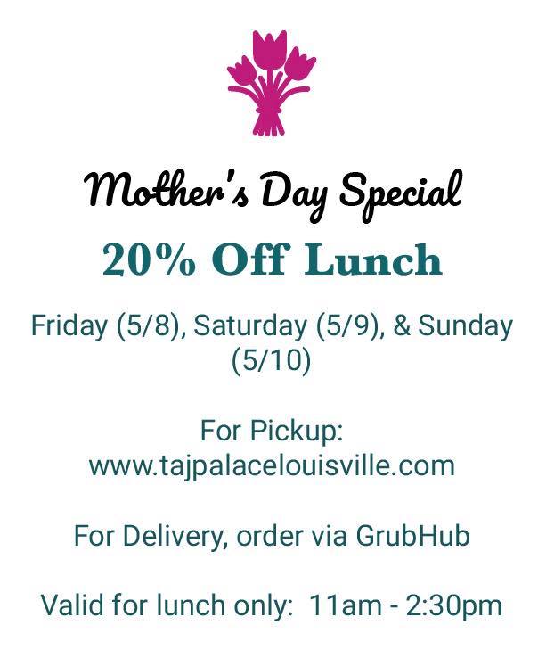 Taj Palace Indian Restaurant 2929 Goose Creek Rd, Louisville