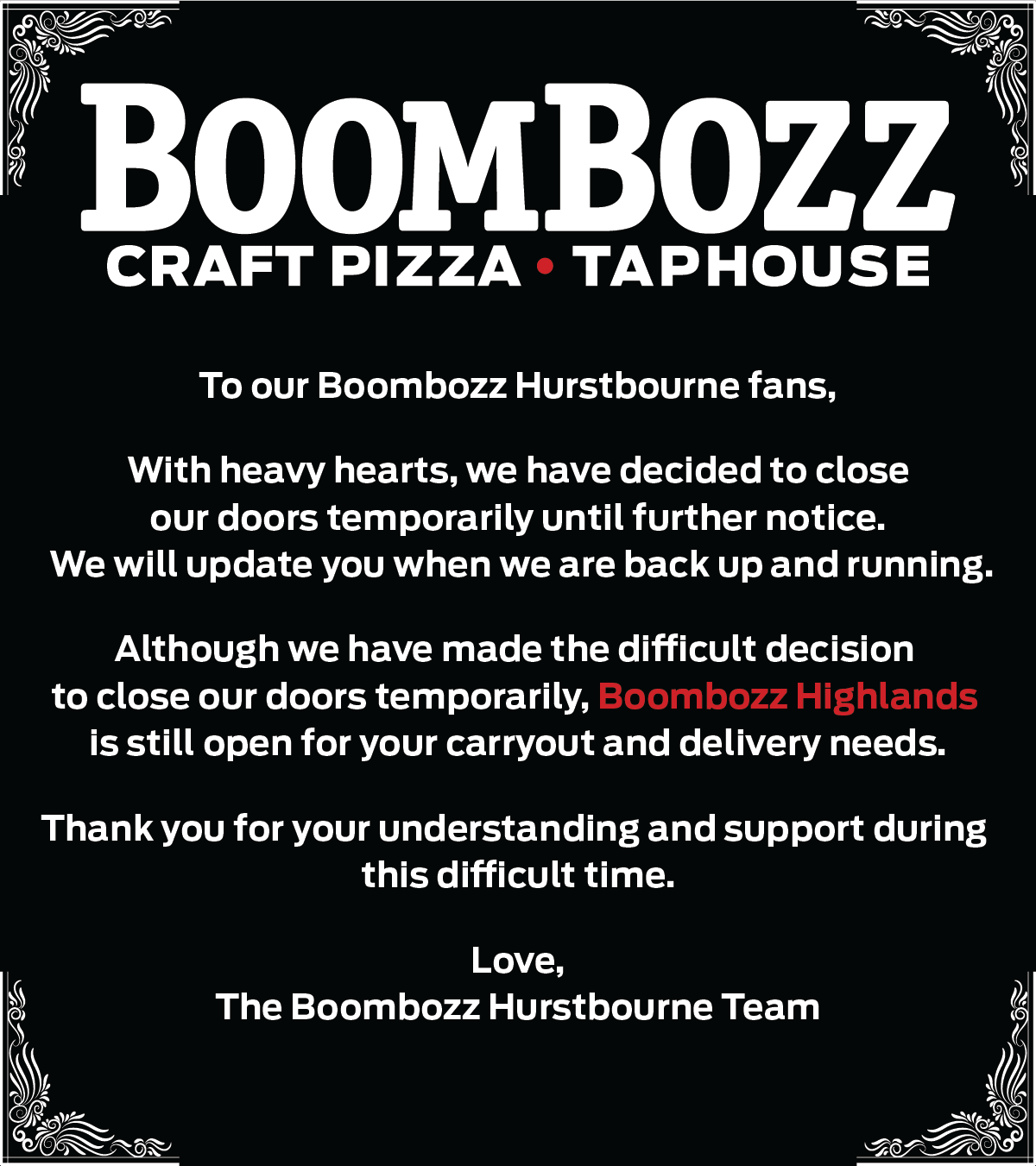 BoomBozz Craft Pizza & Taphouse - S. Hurstbourne 1890 S Hurstbourne Pkwy, Louisville