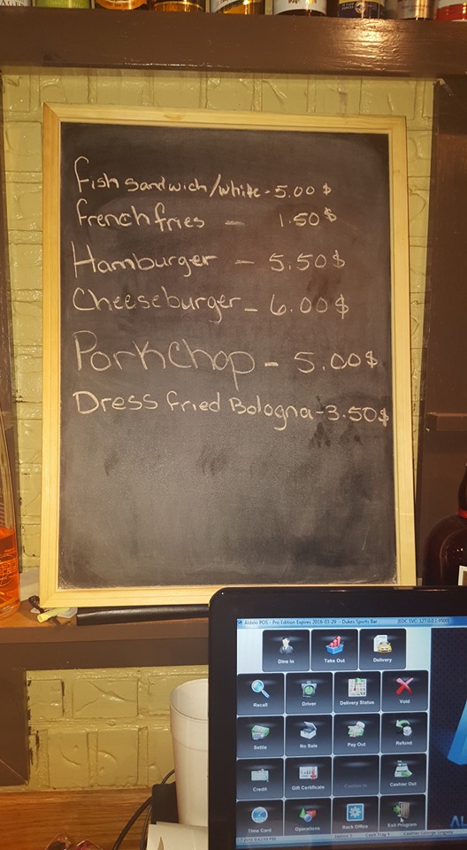 Legends Legendary Lounge & Venue Menu