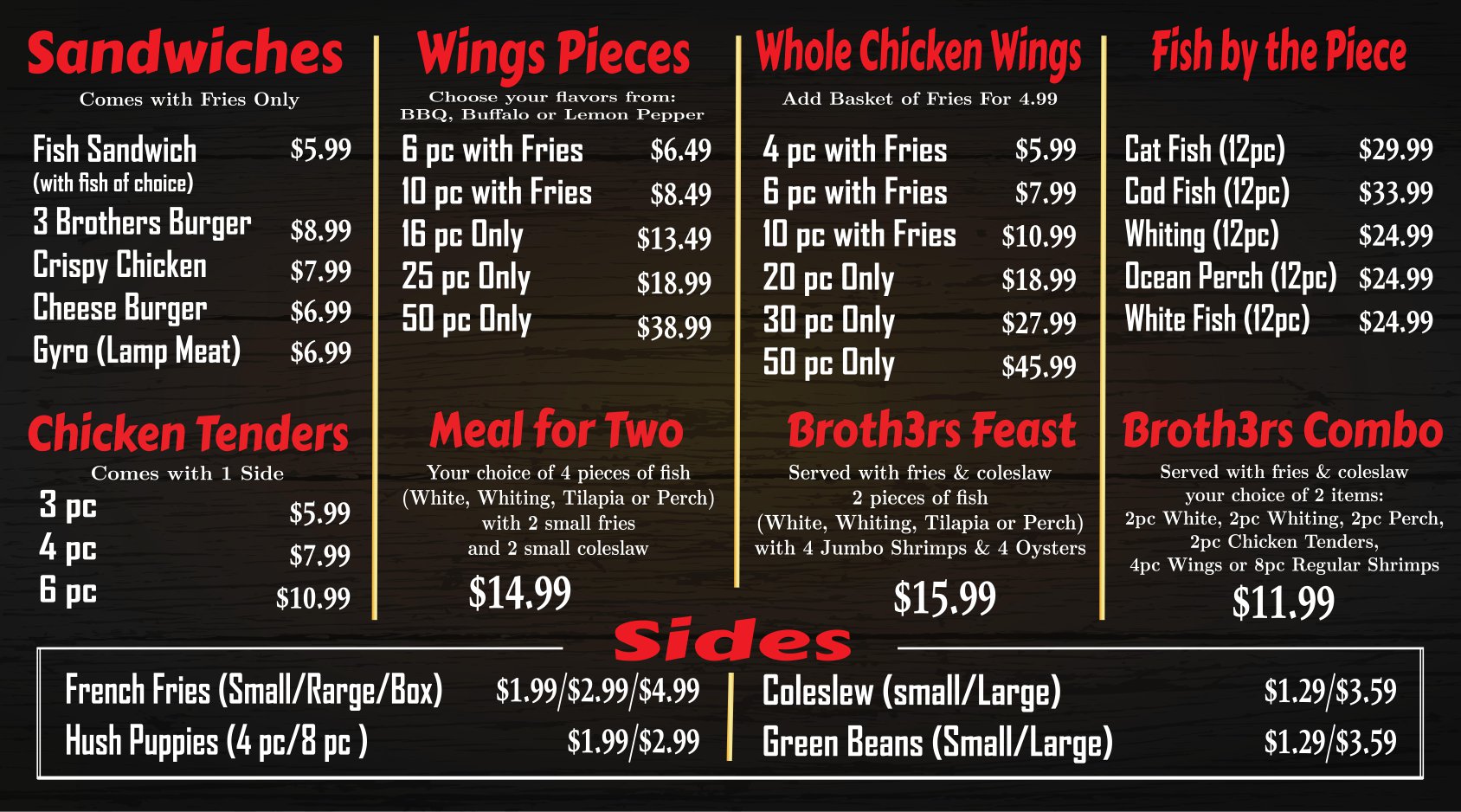Three Brothers Restaurant 2001 7th Street Rd, Louisville
