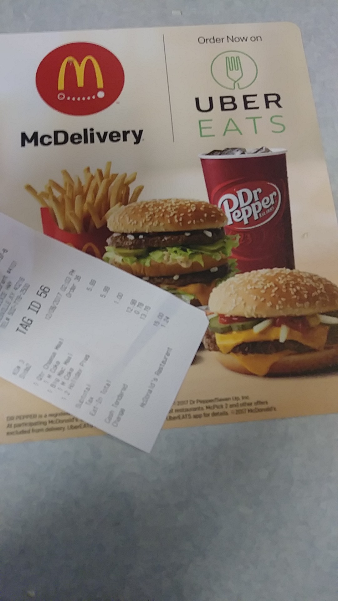 McDonald's Menu