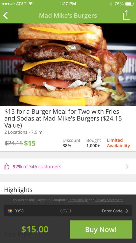 Mad Mike's Burgers 342 Monmouth St, Newport