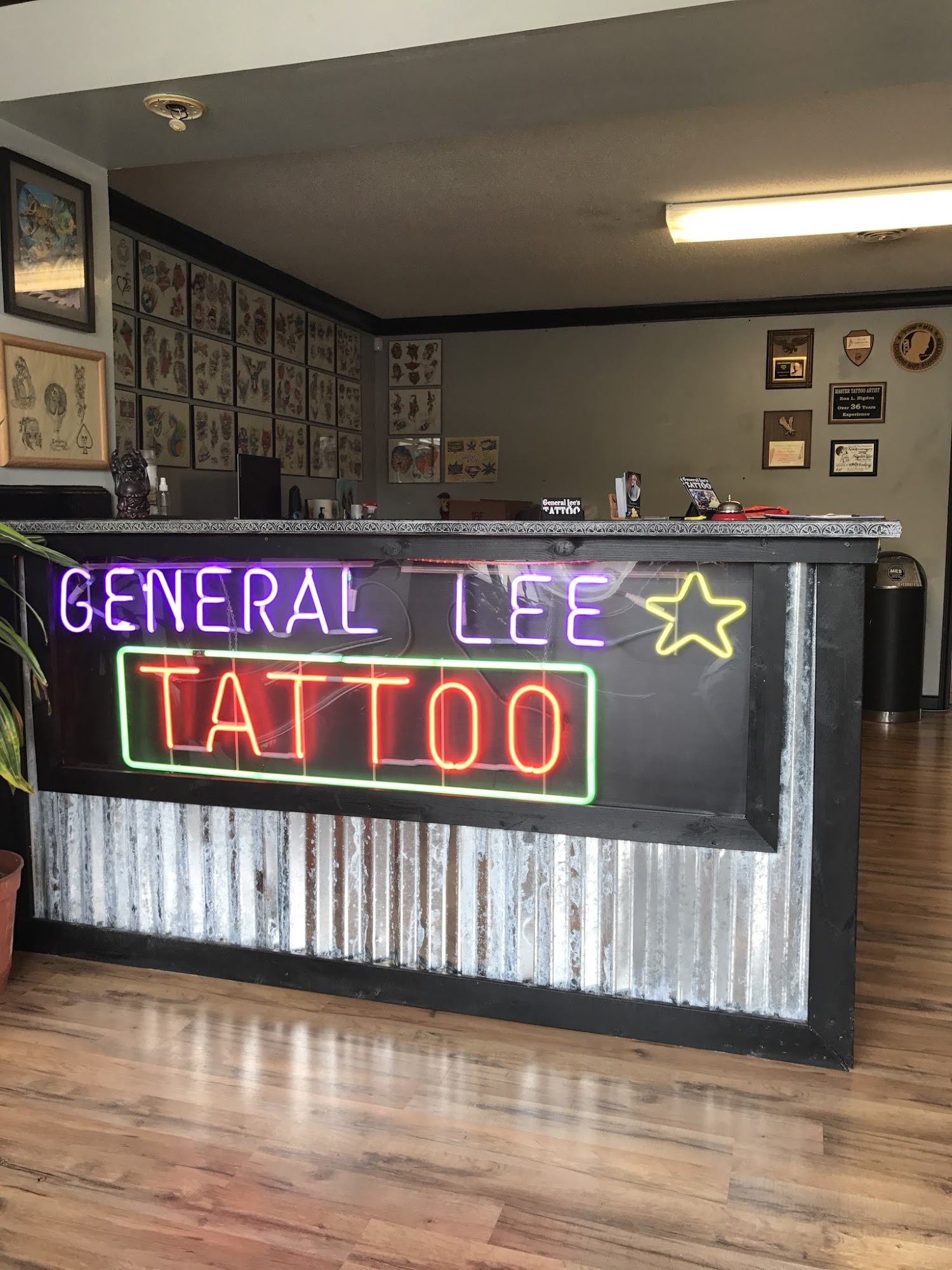 General Lee's Tattoo