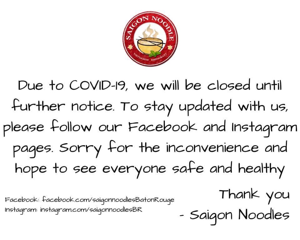 Saigon Noodles 1295 N Sherwood Forest Dr B, Baton Rouge