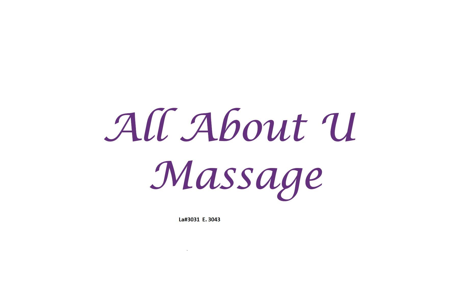 All About You Massage