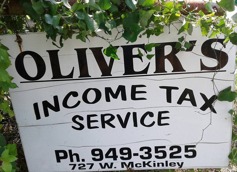Olivers Income Tax Services 727 W McKinley Ave, Haughton Louisiana 71037