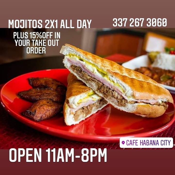 Cafe Habana City 911 Bertrand Dr, Lafayette