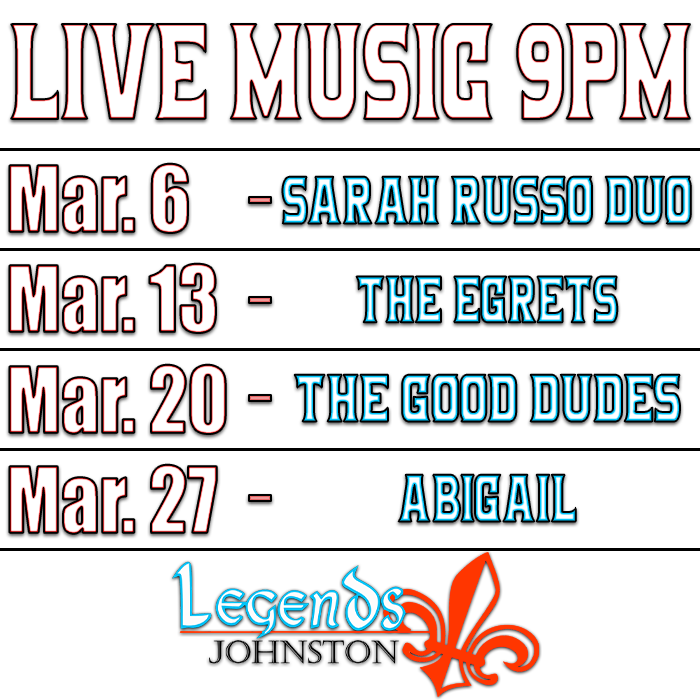 Legends Johnston 4559 Johnston St, Lafayette