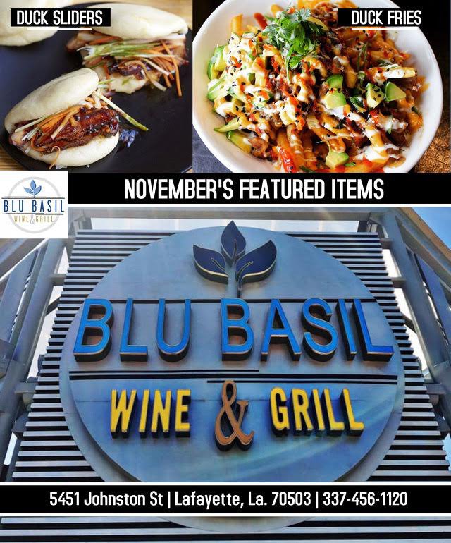 Blu Basil Wine and Grill 5451 Johnston St, Lafayette