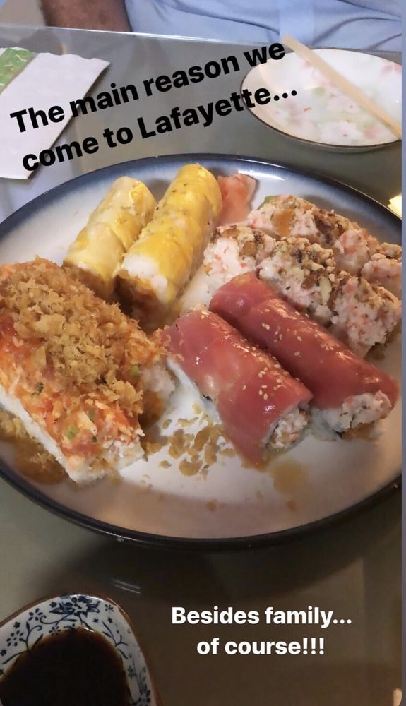 Oishi Sushi 924 Kaliste Saloom Rd, Lafayette