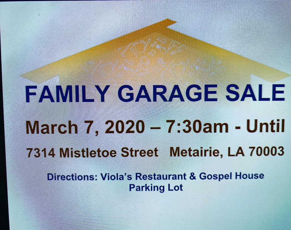 Viola's Restaurant and Gospel House 7314 Mistletoe St, Metairie