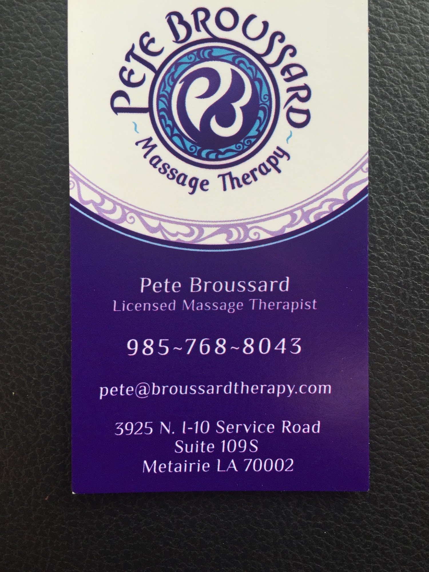 Pete Broussard Massage Therapy