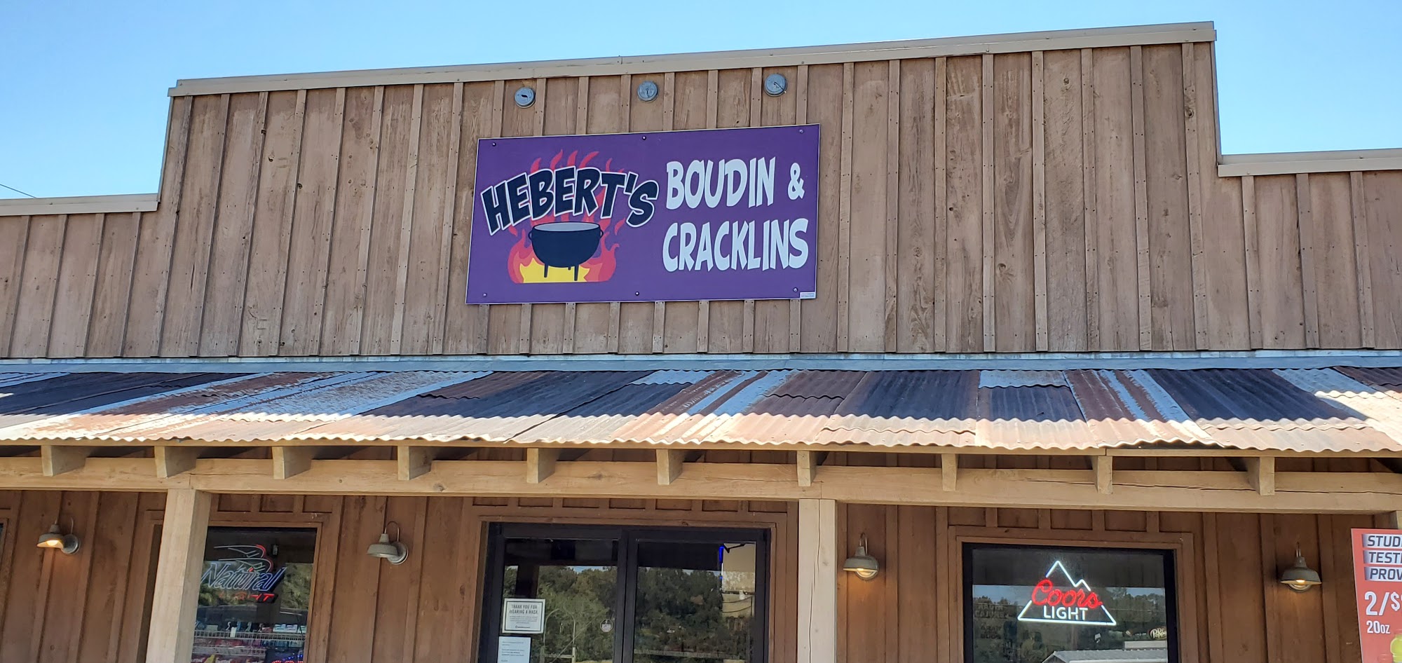 Hebert's Boudin & Cracklins