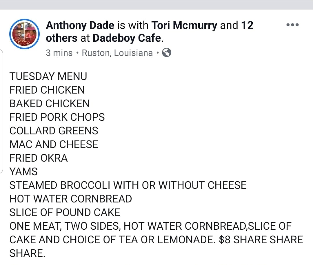 Photo credit: Facebook