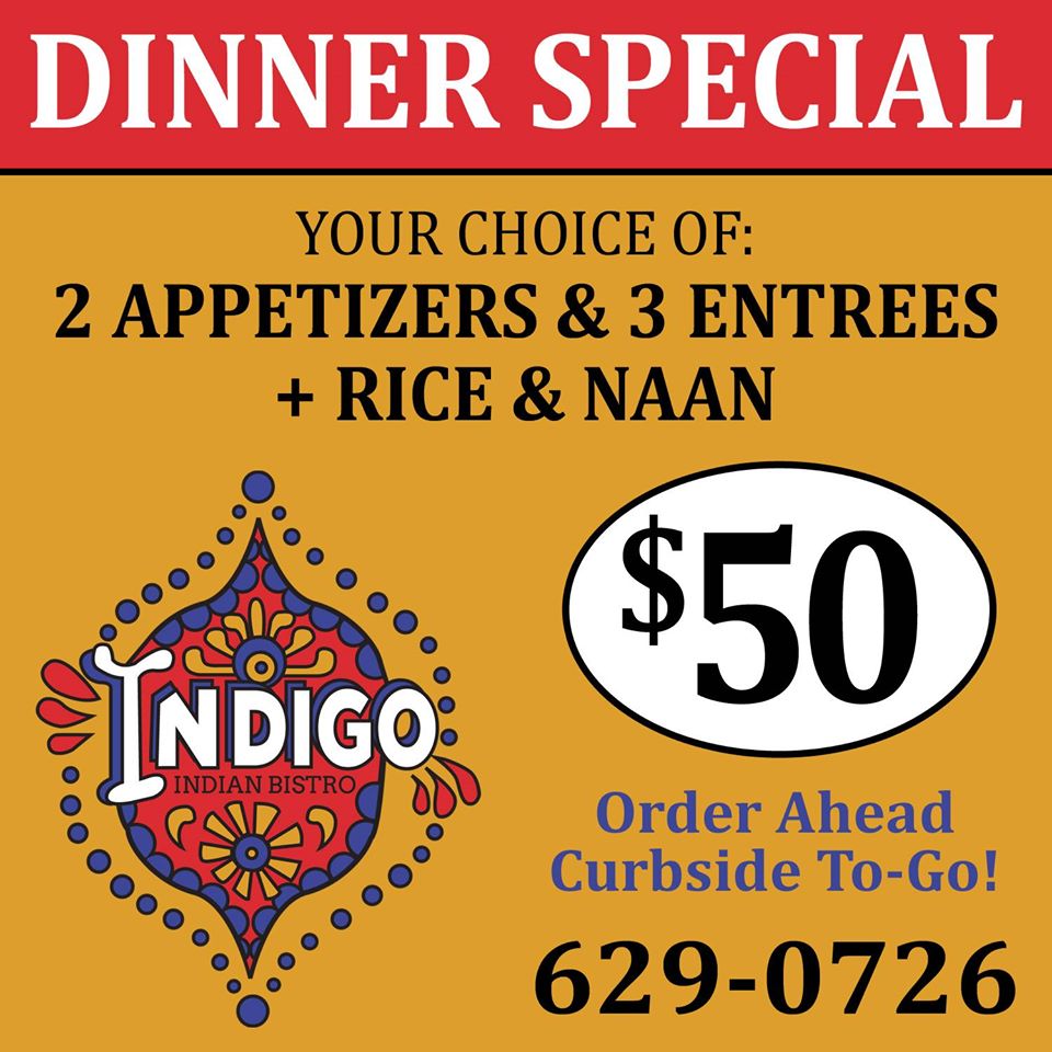 Indigo Indian Bistro 8660 Fern Ave, Shreveport