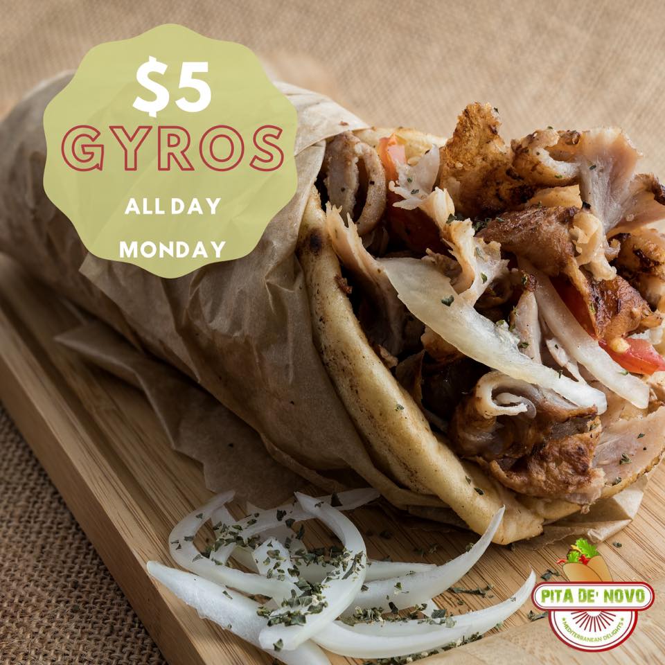 Pita De' Novo 8510 Youree Dr, Shreveport