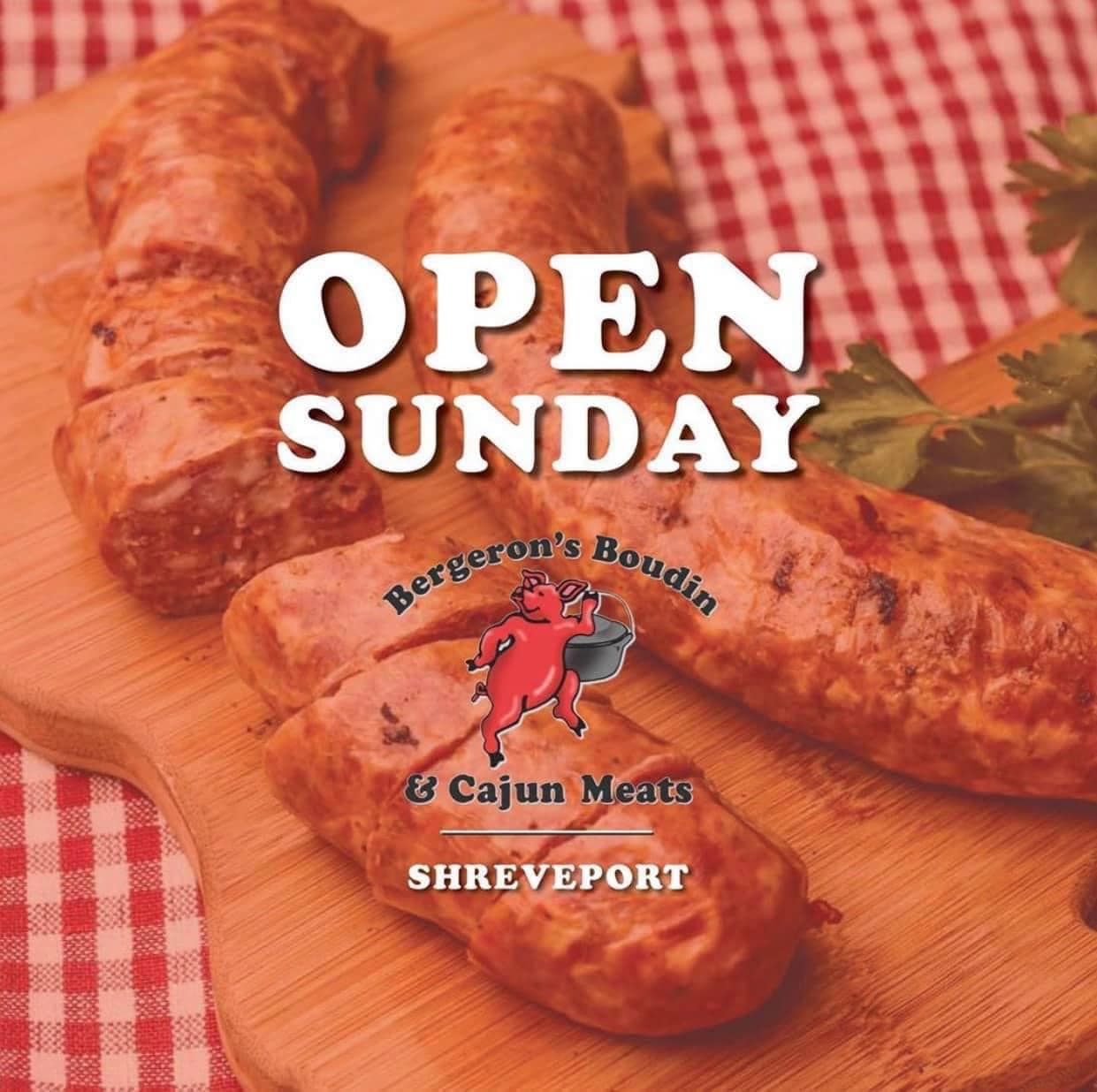 Bergeron's Boudin & Cajun Meats 7805 E Kings Hwy #2701, Shreveport