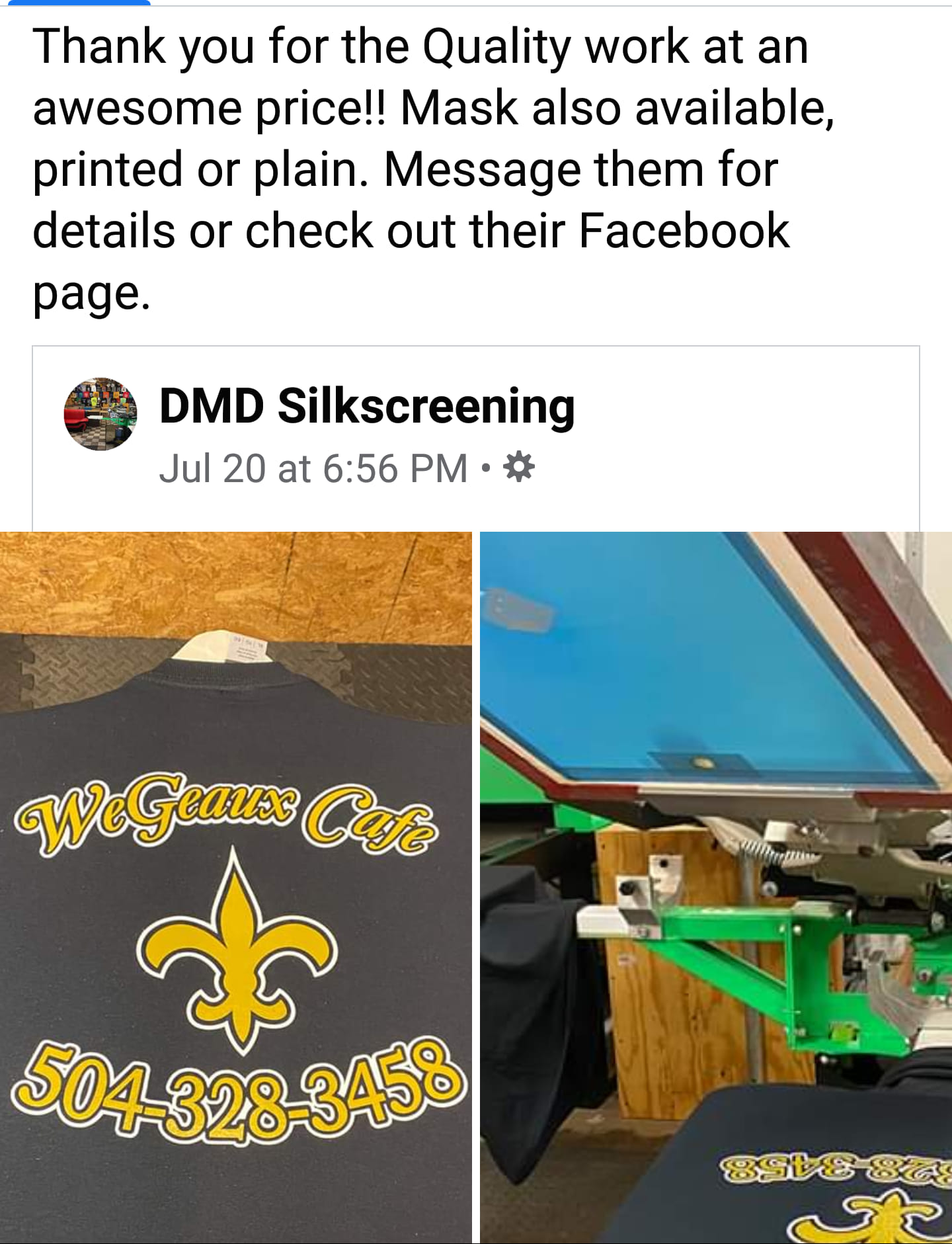 Photo credit: facebook