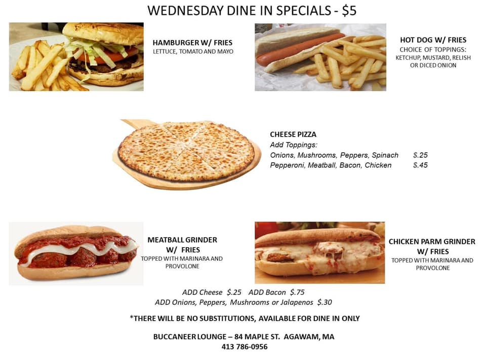 Buccaneer Lounge 86 Maple St, Agawam