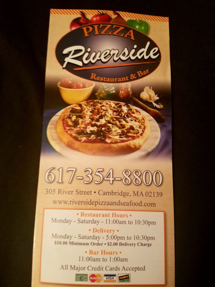 Riverside Pizza & Seafoods 305 River St, Cambridge