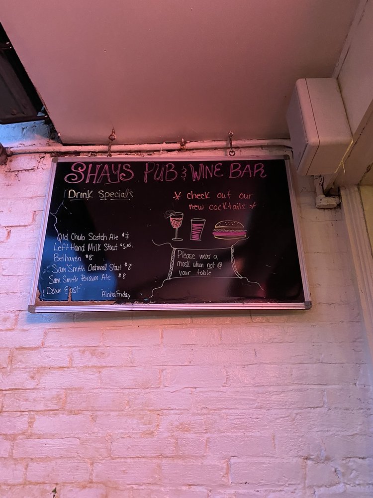 Shay's Pub & Wine Bar 58 John F. Kennedy St, Cambridge