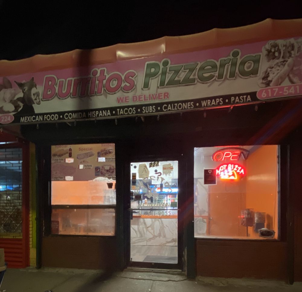 Burritos Pizzeria 224 Columbia Rd, Dorchester