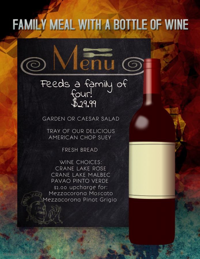 BK's Beacon Tavern Menu