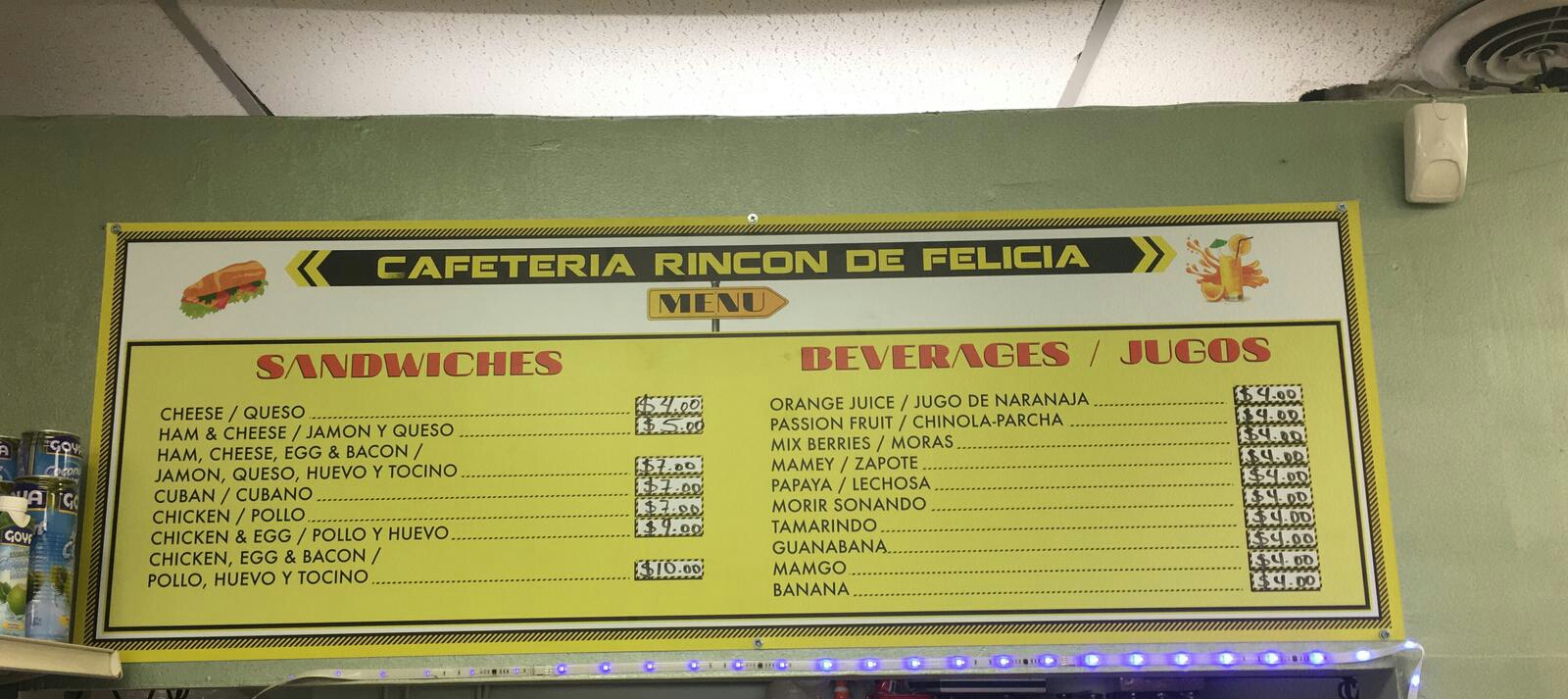 Second Street Market Menu