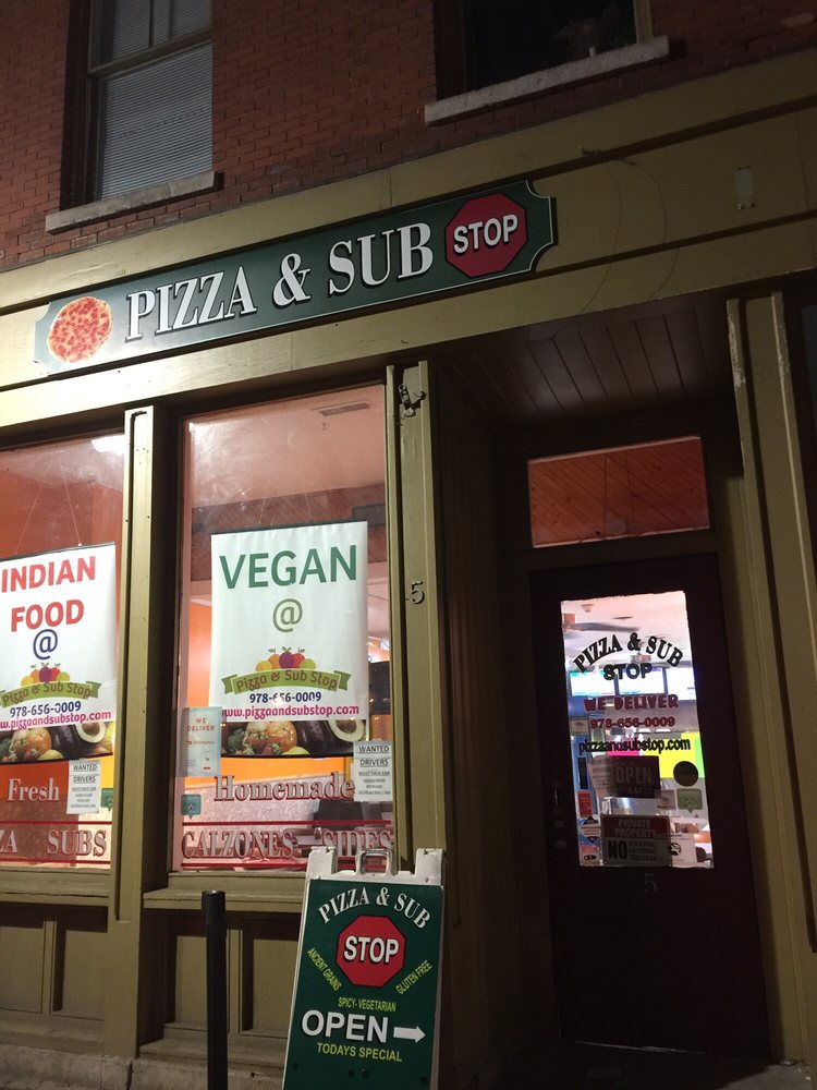 Pizza & Sub Stop 5 Merrimack St, Lowell