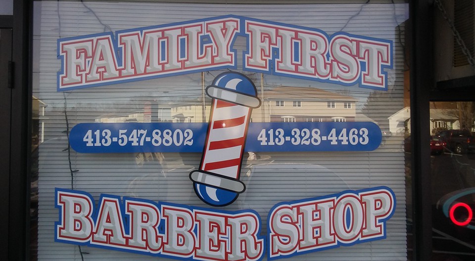 Family First Barber Shop 263 Fuller St, Ludlow Massachusetts 01056