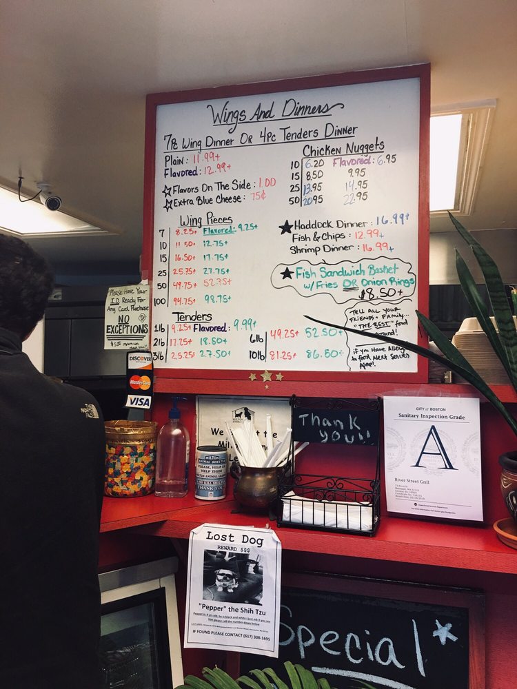 River Street Grill 73 River St, Mattapan