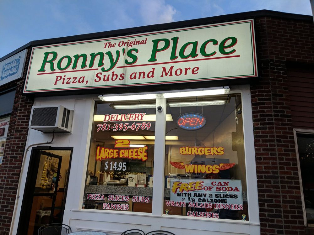 The Original Ronny's Place 433 Salem St, Medford