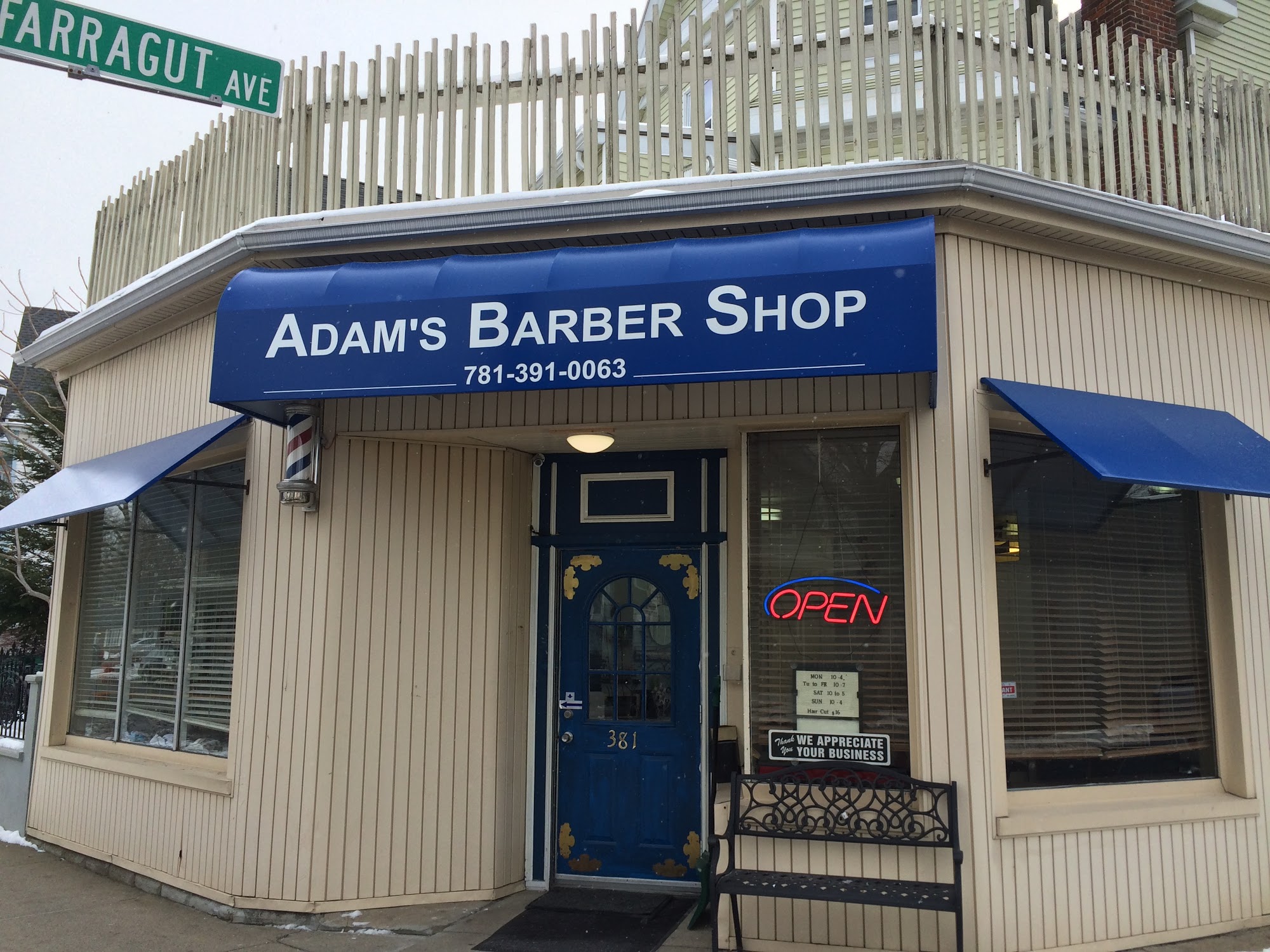 adam's barber shop
