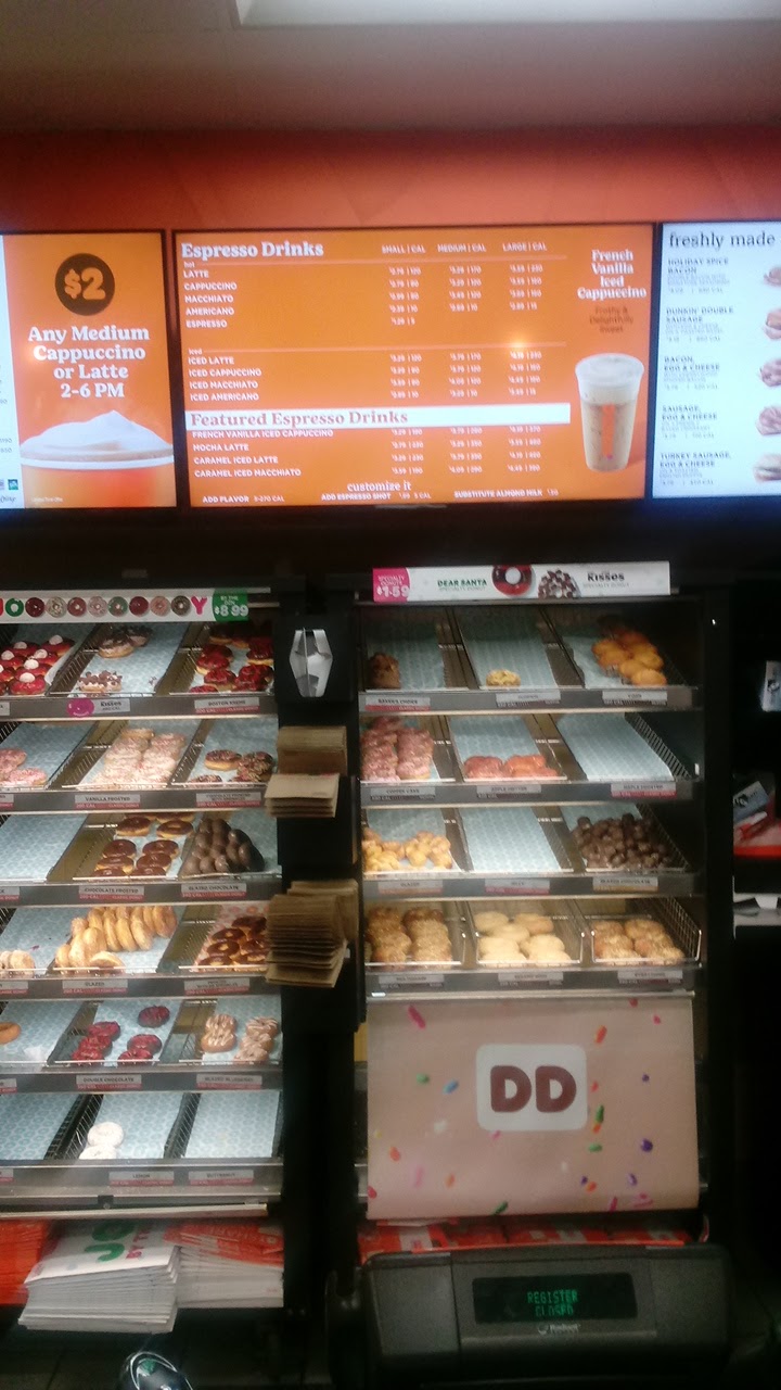 Dunkin' Menu