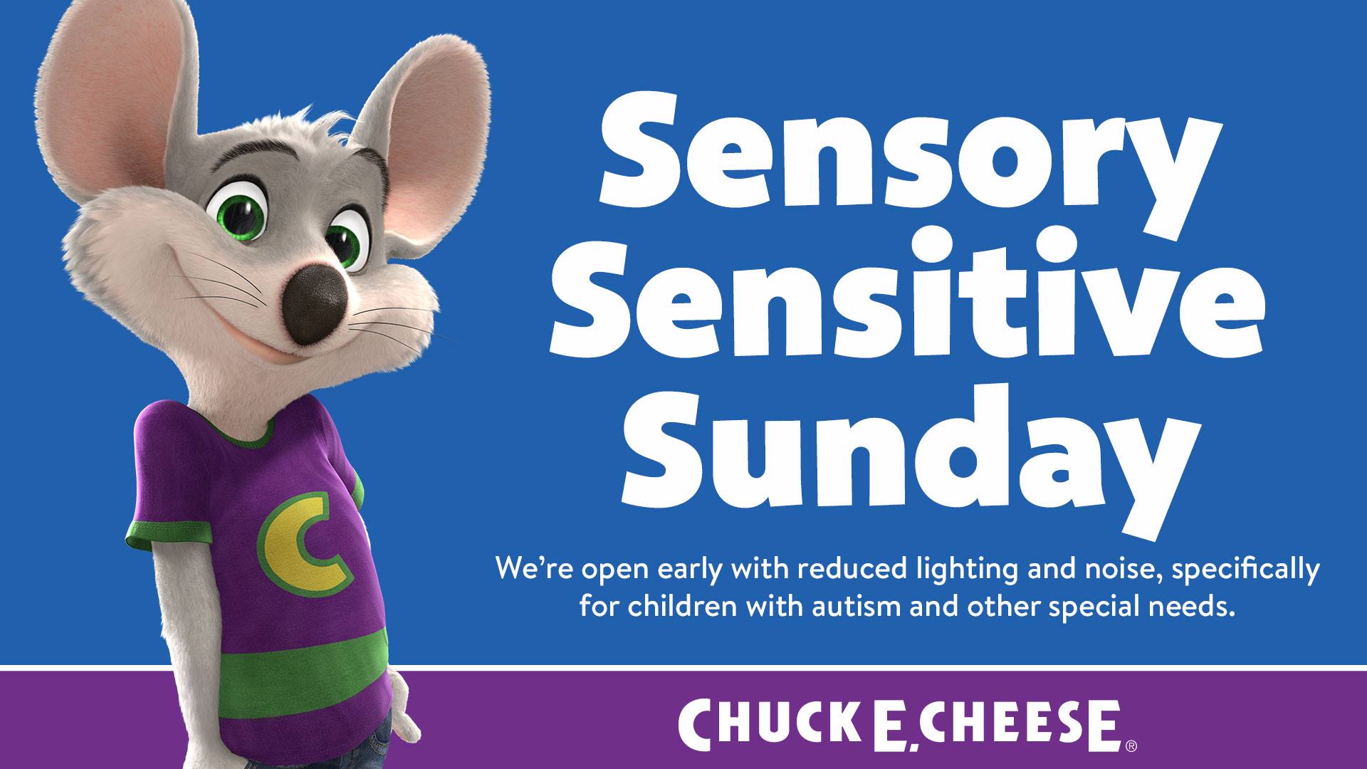 Chuck E. Cheese Menu