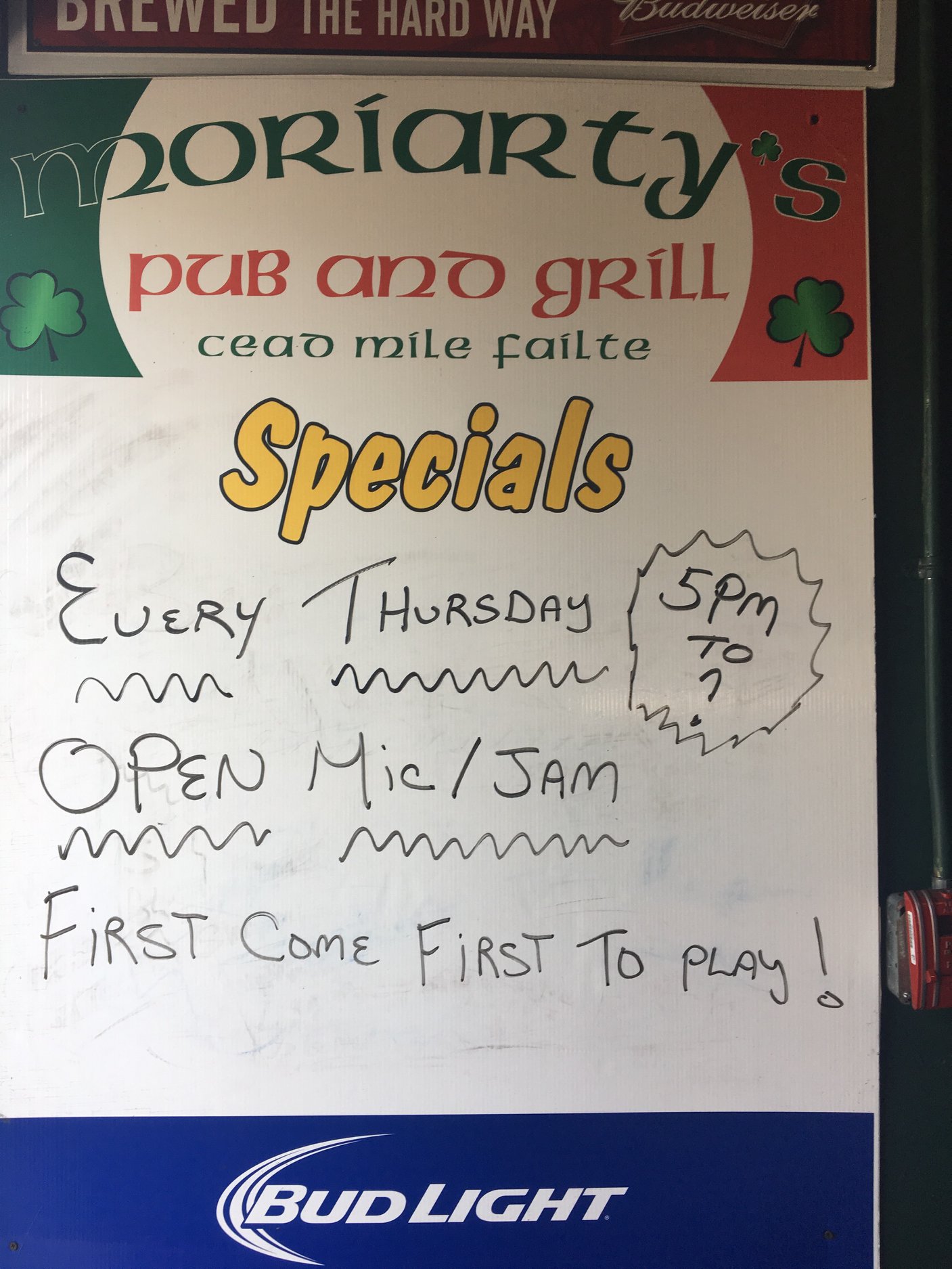Moriarty's Pub and Grill 755 Liberty St, Springfield